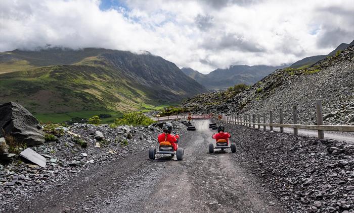 The UK's only mountain cart experience